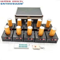 Hot sale 10 channels stage indoor fountains remote fireworks firing system for Christmas