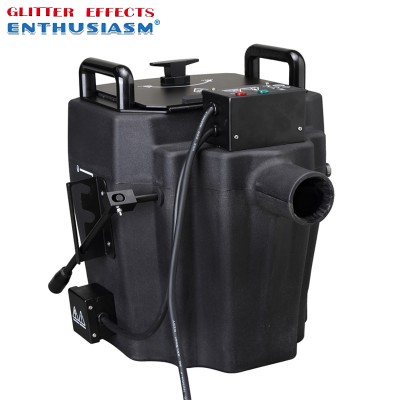 Stage effects 3500w dry ice fog machine with smoke nozzle and diversion tube high power