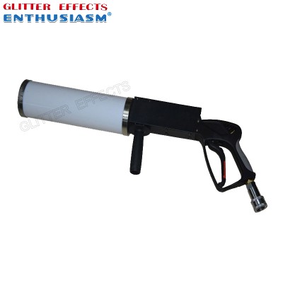 Good quality 7 color changing stage LED Co2 gun for dj disco club